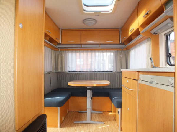 ERIBA-HYMER LIVING 465 bj.2006, FRANS BED, VOORTENT, DOUCHE - Afbeelding 5