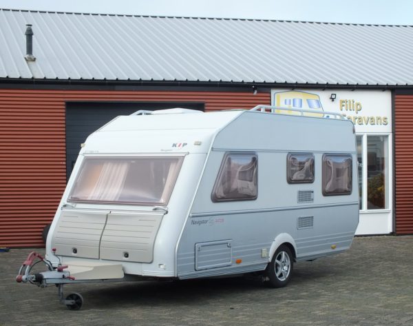 KIP Navigator 44 TDB bj.2003, TOP STAAT, MOVER, FRANS BED - Afbeelding 3