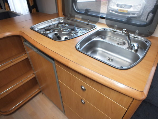 CHATEAU Calista 450 bj.2004, MODEL 2005, FRANS BED, VOORTENT - Afbeelding 13