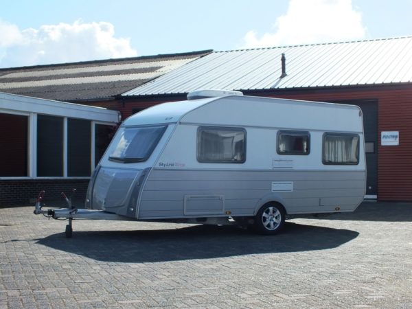 Kip Skyline 44 TDB, bj.2007 met mover, airco en voortent - Afbeelding 3