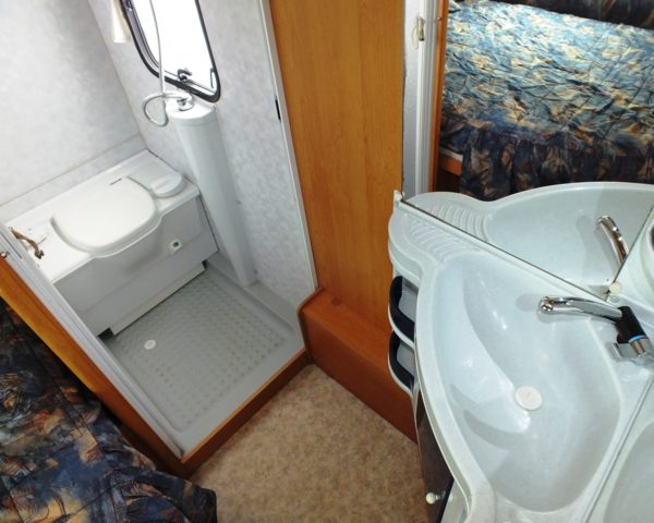 ADRIA Unica B 462 DP bj.2001, met VOORTENT, UITBOUW, DOUCHE - Afbeelding 20