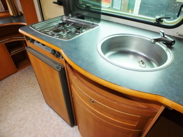 ADRIA Unica B 462 DP bj.2001, met VOORTENT, UITBOUW, DOUCHE - Afbeelding 15