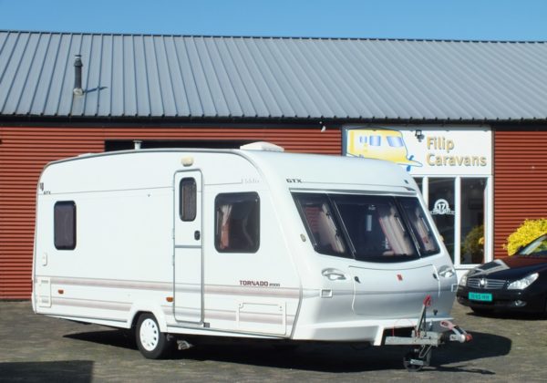 ELDDIS Tornado GTX bj.2001, FRANS BED, MOVER, DOUCHE