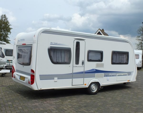 HOBBY De Luxe 495 UL bj. 2009, met AIRCO, MOVER, VOORTENT - Afbeelding 4