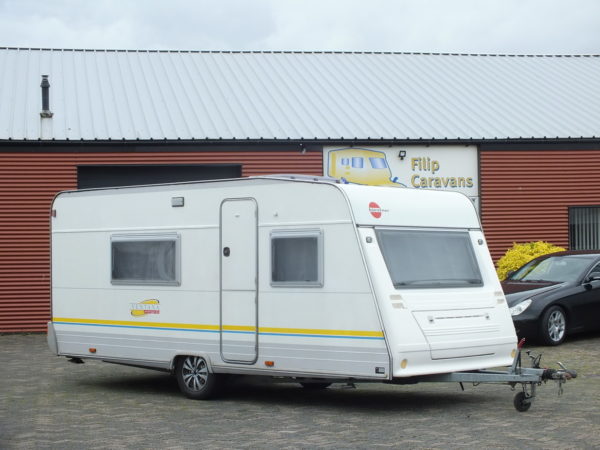 BURSTNER 495 TK bj.98, 5 SLAAPPLAATSEN, VOORTENT, BOILER
