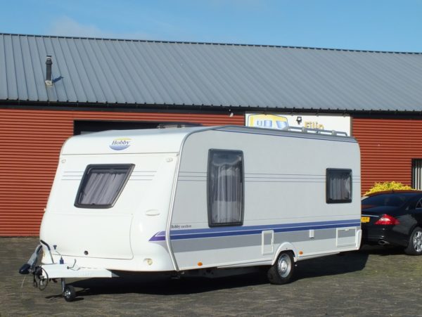 HOBBY Excellent 540 UFF bj. 2007, met QUEENSBED, VOORTENT - Afbeelding 2