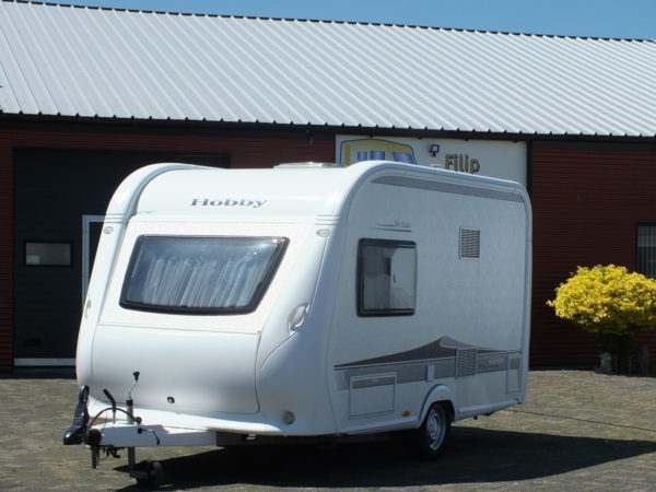 HOBBY De Luxe 380 TB bj.2011, NIEUWSTAAT, met VOORTENT - Afbeelding 2