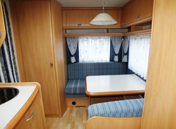 HOBBY De luxe Easy 400 SF bj.2004, NIEUWSTAAT, met MOVER - Afbeelding 9