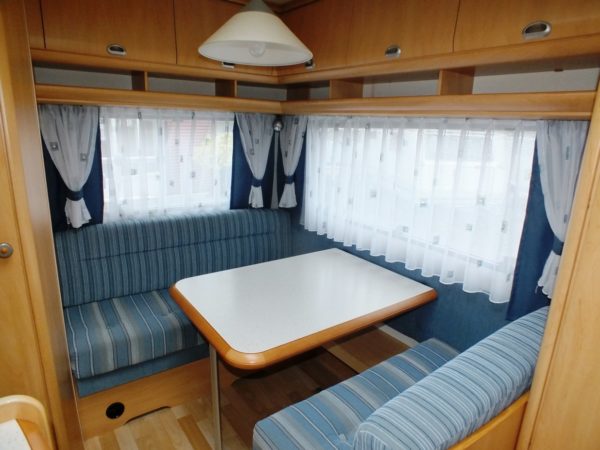 HOBBY De luxe Easy 400 SF bj.2004, NIEUWSTAAT, met MOVER - Afbeelding 12