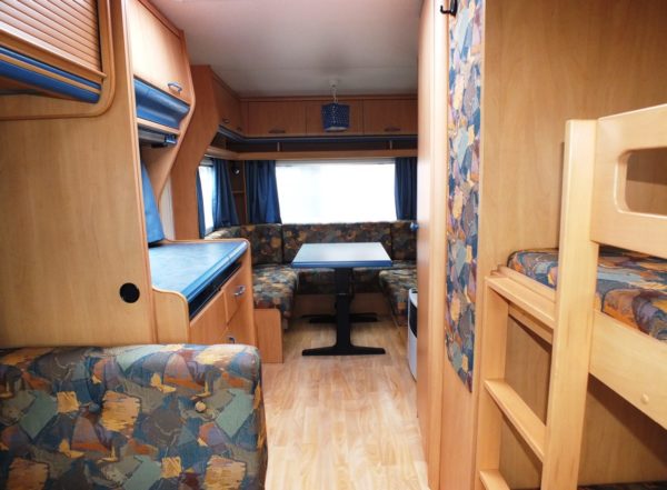 HOBBY De Luxe 495 UK bj.2000, 6 SLAAPPLAATSEN, VOORTENT - Afbeelding 5