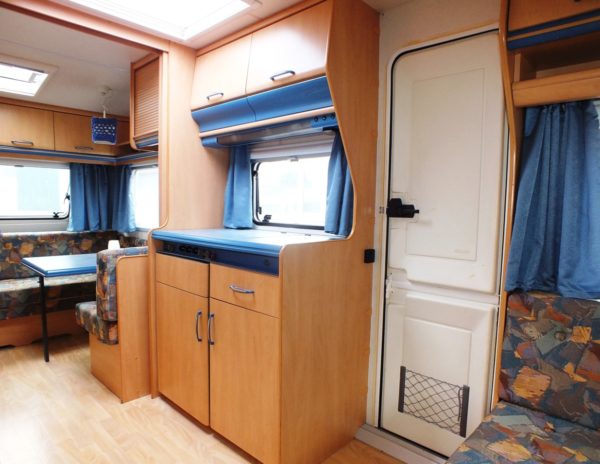 HOBBY De Luxe 495 UK bj.2000, 6 SLAAPPLAATSEN, VOORTENT - Afbeelding 14