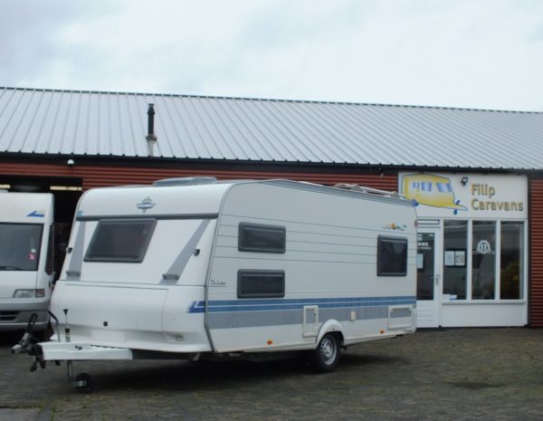 HOBBY De Luxe 495 UK bj.2000, 6 SLAAPPLAATSEN, VOORTENT - Afbeelding 2