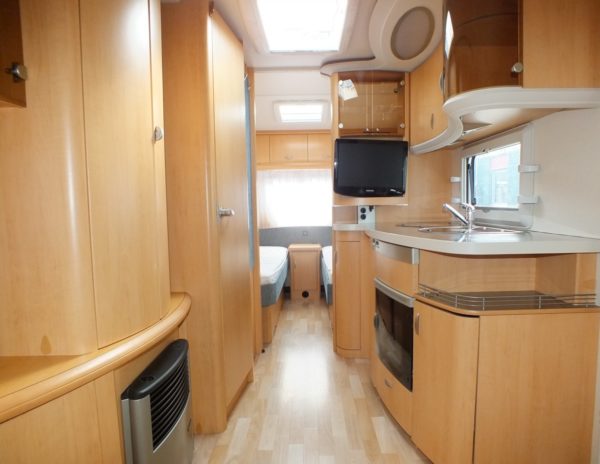 HOBBY De Luxe 540 UL bj.2008, MOVER, VOORTENT en UITBOUW - Afbeelding 8