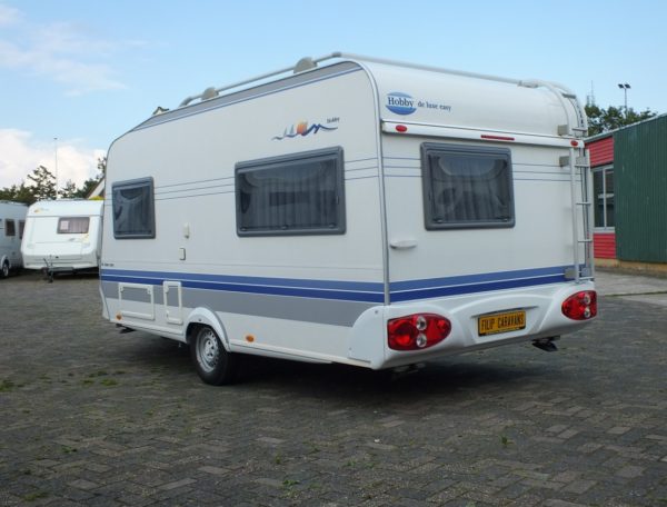 HOBBY De luxe Easy 440 SB modeljaar 2003, VOORTENT, LUIFEL - Afbeelding 3