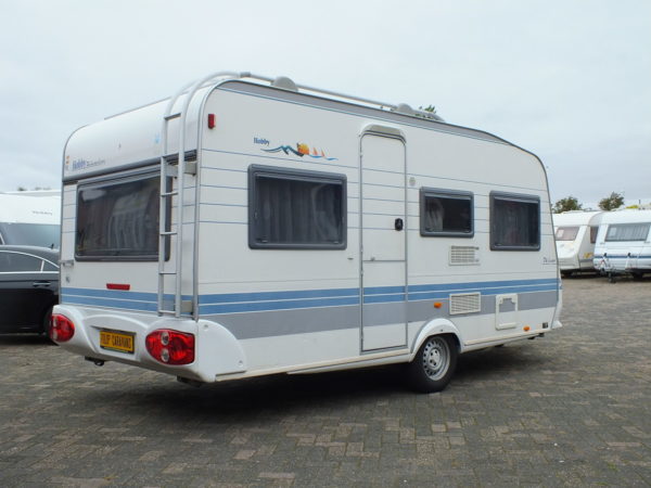HOBBY De luxe Easy 450 UF bj.2002, met VOORTENT - Afbeelding 4