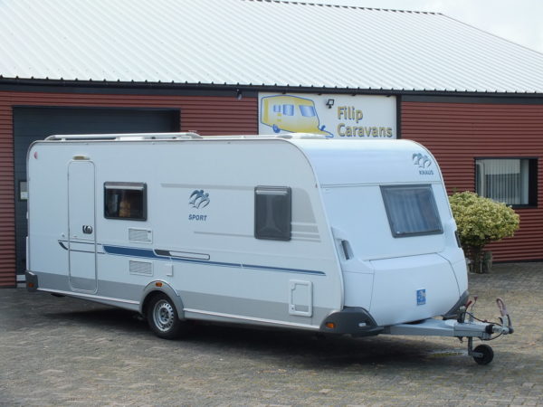 KNAUS Sport 500 FDK bj.2007 MOVER, VOORTENT, 7 SLAAPPLAATSEN