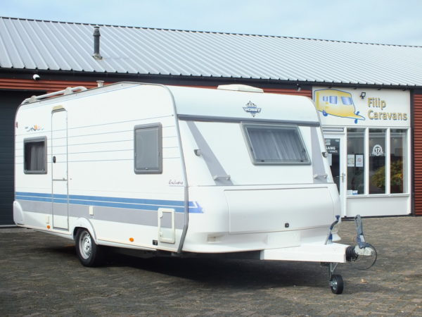 HOBBY Exclusive 495 UFE bj.2002, met FRANS BED en DOUCHE