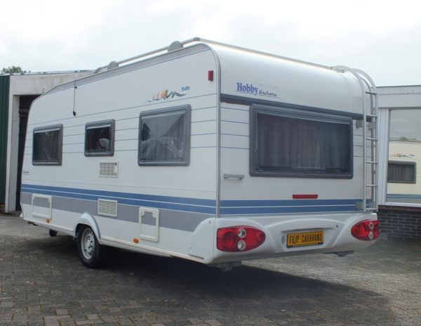 HOBBY Exclusive 495 UFE bj.2002, met FRANS BED en DOUCHE - Afbeelding 3