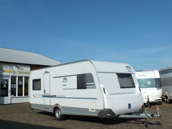 KNAUS Sport 500 FU bj.2008, TOP STAAT, BRAND VOORTENT LUIFEL