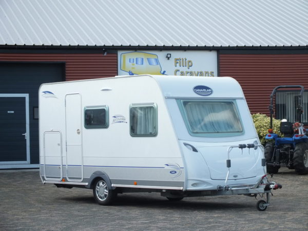 Caravelair Antares Luxe 416, bj.2012 met stapelbed, voortent