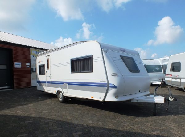 Hobby Exclusive 560 bj.2005 MET MOVER, VOORTENT en QUEENSBED - Afbeelding 5