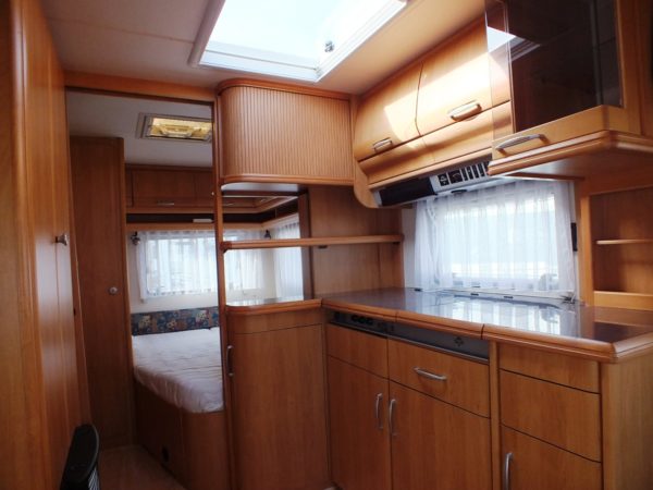 Hobby Excellent 495 bj.2000 MET AIRCO, voortent en luifel - Afbeelding 7
