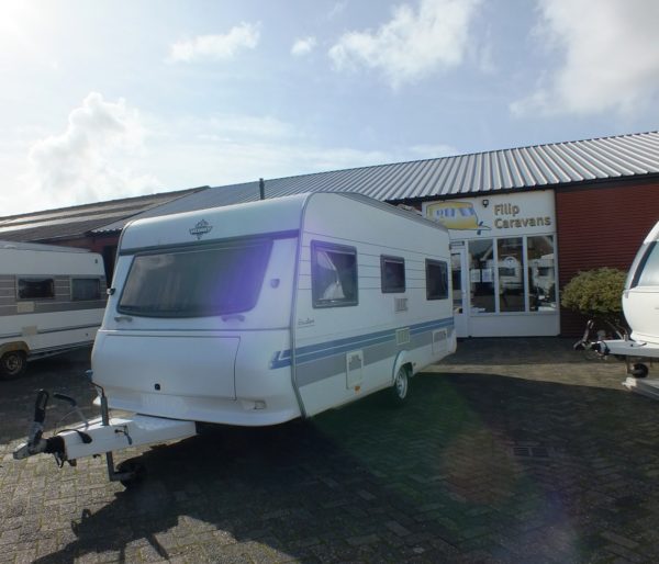 Hobby Excellent 495 bj.2000 MET AIRCO, voortent en luifel - Afbeelding 3