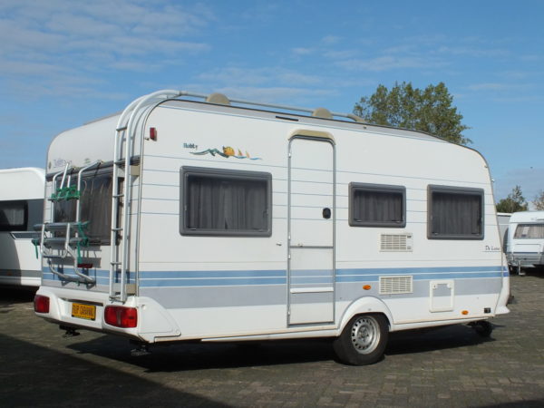 HOBBY De Luxe 450 UF bj.2000, met VAST BED, VOORTENT, BOILER - Afbeelding 4