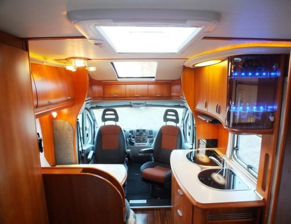 CAMPER HOBBY 650 ES, FIAT DUCATO 2.3 bj.2009, met AIRCO - Afbeelding 10