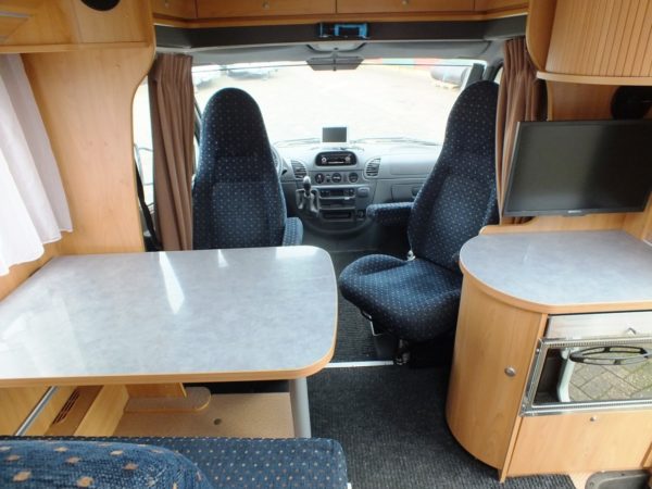 CAMPER BURSTNER T-STAR 710, MERCEDES 316CDI, bj.2004 - Afbeelding 15