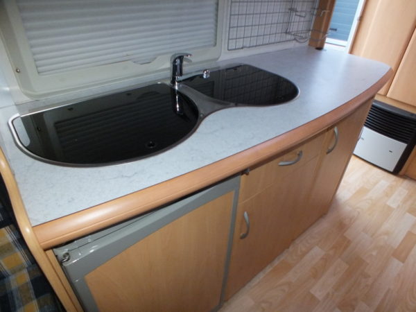 HOBBY De Luxe 440 SB bj.2002, met VOORTENT - Afbeelding 17