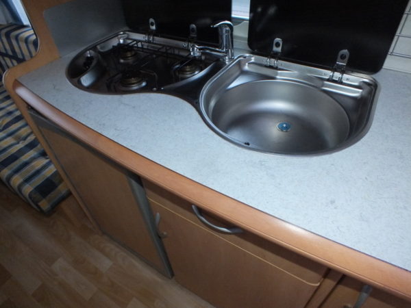 HOBBY De Luxe 440 SB bj.2002, met VOORTENT - Afbeelding 18