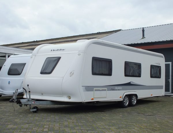 HOBBY Prestige 650 UMFE bj.2011, met AIRCO en VOORTENT - Afbeelding 2