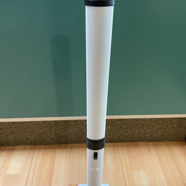 Klaptafelpoot Grijs Middenknik 67.5cm