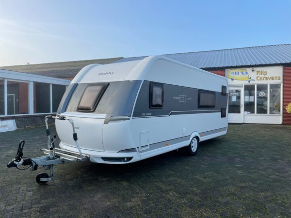 Hobby De Luxe 540 KMFE bj 2018, 6 slaapplaatsen, VOORTENT - Afbeelding 5