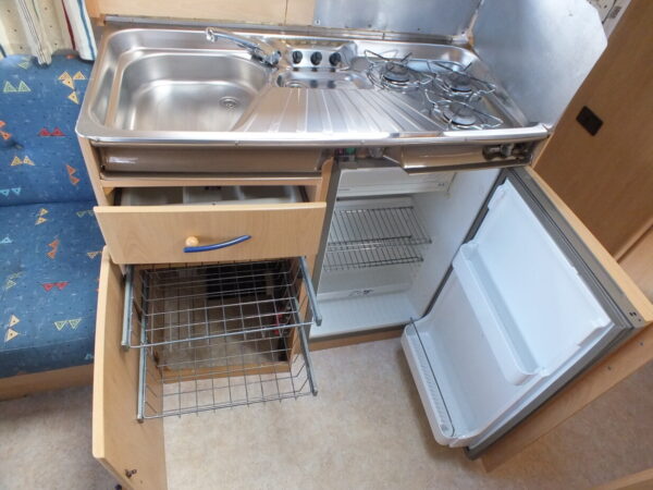 TEC Tour 400 TK bj.2002, met STAPELBED, VOORTENT - Afbeelding 14