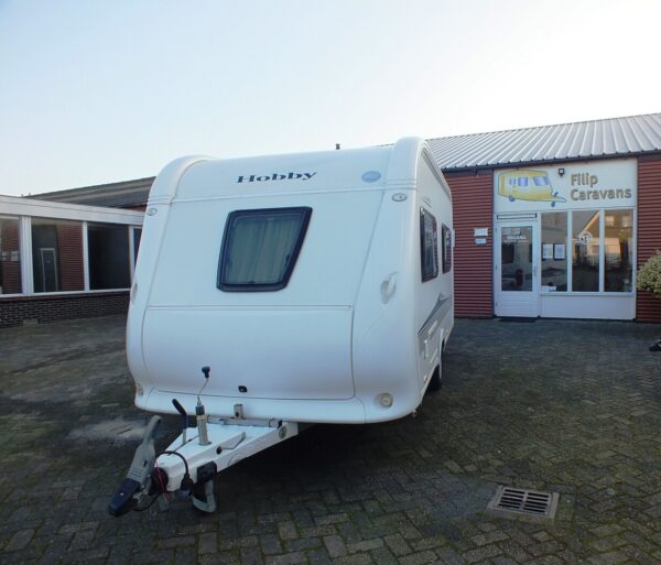 Hobby Excellent 410 SFE,bj. 2011 met mover, fransbed, voortent - Afbeelding 3