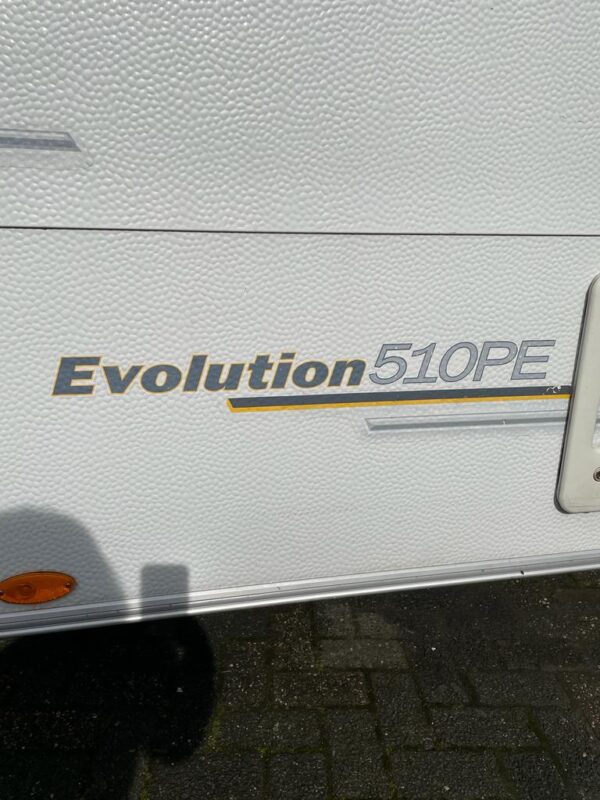 Sterckeman Evolution 510PE, bj.2009, 6 persoons met fransbed - Afbeelding 25