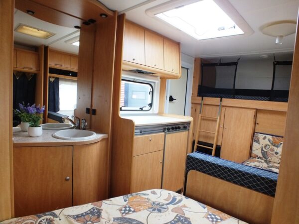 BURSTNER Ventana Avantgarde 465 bj.99, STAPELBED, VOORTENT - Afbeelding 17