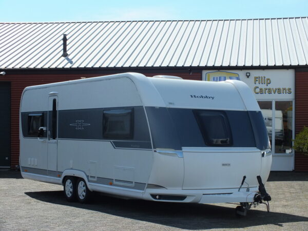 HOBBY Prestige 620 CL bj.2016, met AIRCO, 2 APARTE BEDDEN, ZAKLUIFEL