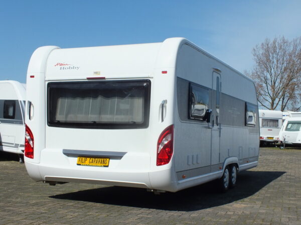HOBBY Prestige 620 CL bj.2016, met AIRCO, 2 APARTE BEDDEN, ZAKLUIFEL - Afbeelding 2