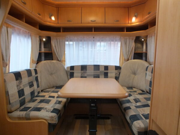 HOBBY De Luxe 540 UK bj.2007, met KINDERKAMER, VOORTENT - Afbeelding 6