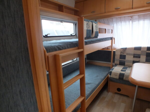 HOBBY De Luxe 540 UK bj.2007, met KINDERKAMER, VOORTENT - Afbeelding 11