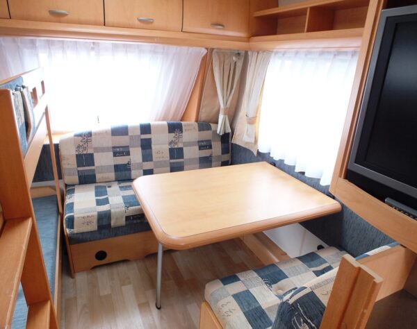 HOBBY De Luxe 540 UK bj.2007, met KINDERKAMER, VOORTENT - Afbeelding 10