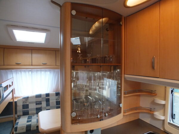 HOBBY De Luxe 540 UK bj.2007, met KINDERKAMER, VOORTENT - Afbeelding 21