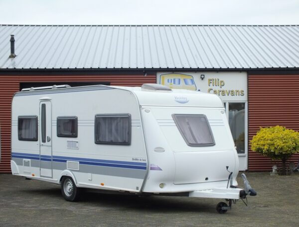 HOBBY De Luxe 540 UK bj.2007, met KINDERKAMER, VOORTENT