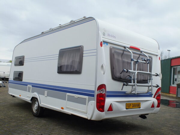 HOBBY De Luxe 540 UK bj.2007, met KINDERKAMER, VOORTENT - Afbeelding 3
