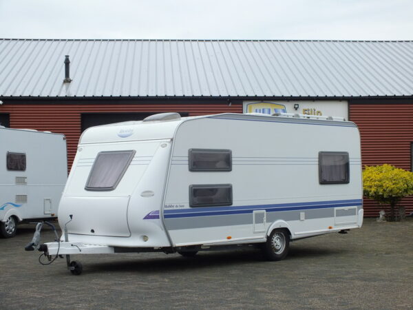 HOBBY De Luxe 540 UK bj.2007, met KINDERKAMER, VOORTENT - Afbeelding 2
