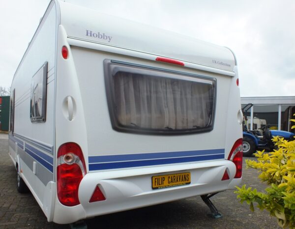 HOBBY 570 SMF bj.2007, QUEENSBED, BRAND VOORTENT - Afbeelding 3