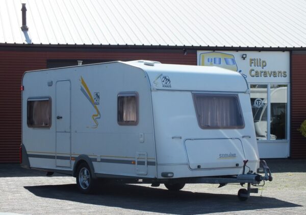 KNAUS Sudwind 450 TF bj.2002, met DOREMA VOORTENT en DOUCHE